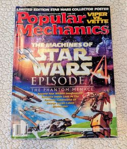Popular Mechanics June 1999 Star Wars Episode I