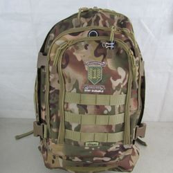 1st Infantry Sustainment Brigade Tactical Multipurpose Camo Backpack


