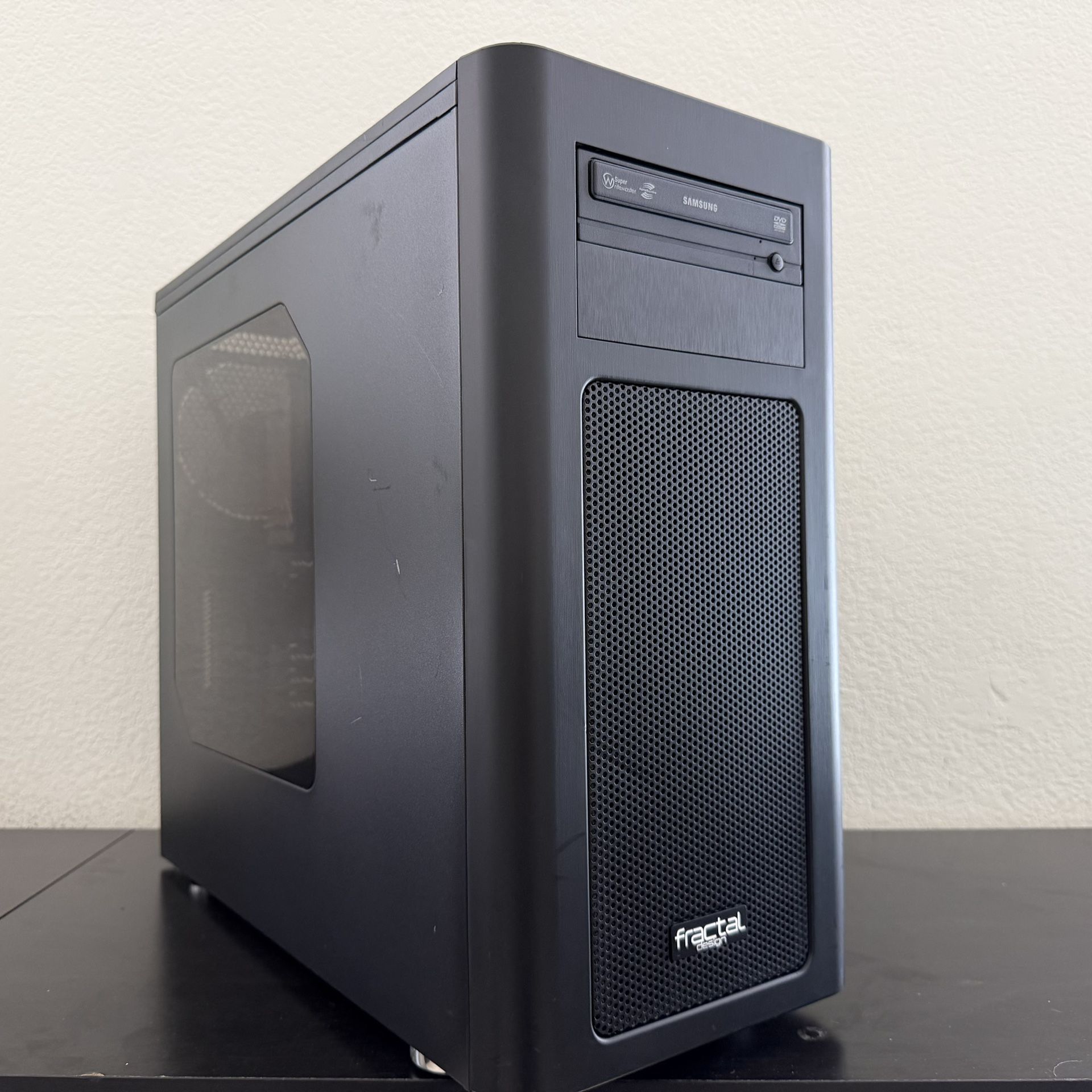 FAST Midrange i7 Gaming PC Computer (i7-4930K, GTX 1660, 32GB RAM, 256GB SSD + 1TB HDD)