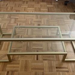 Coffee table - Glass Top