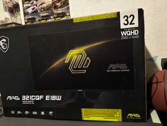 31.5” msi monitor