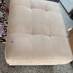 Beige Colored Ottoman Like new