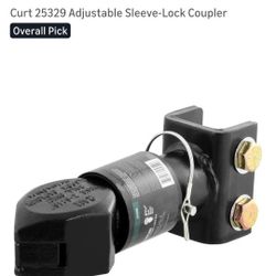 Curt 25329 Adjustable Sleeve-Lock Coupler
