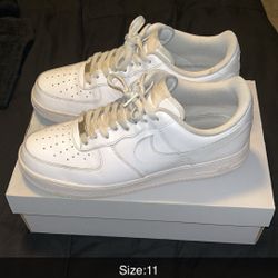 White Air Force Ones