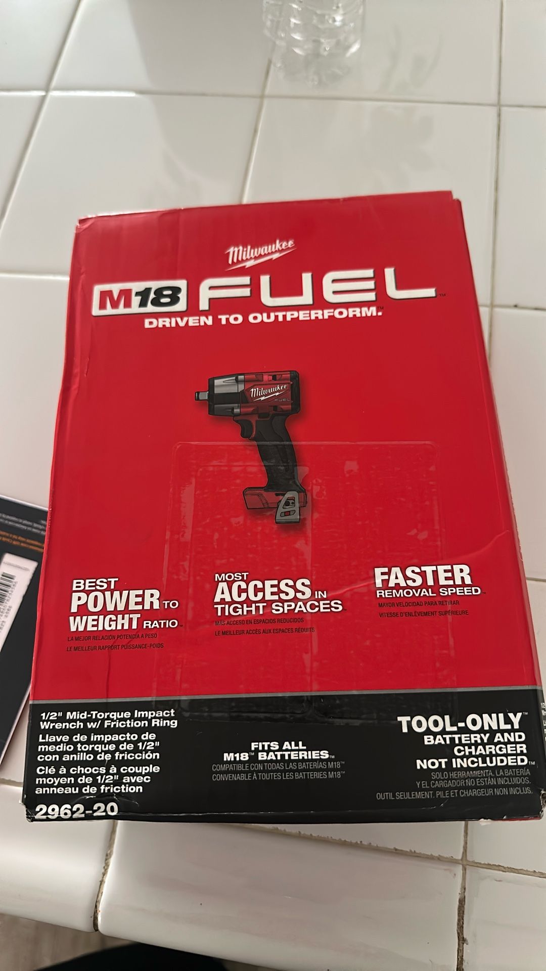 1/2 Mid Torque Impact $180 Tool Only