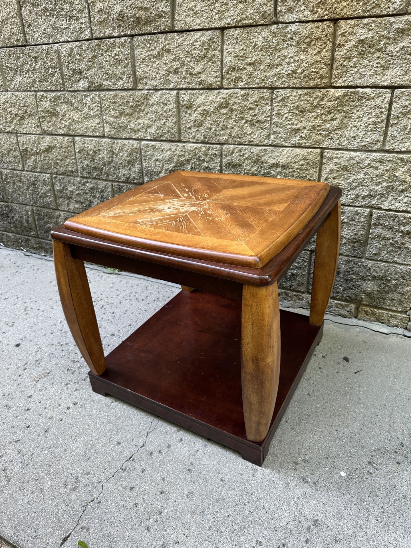 Wooden Side Table 