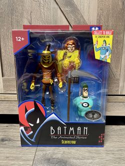 McFarlane Batman the Animated Series SCARECROW Platinum Edition (Chase)