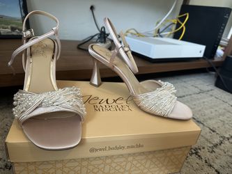 Badgely Mischka Wedding Shoes-8.5-never Worn