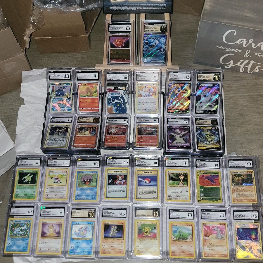 30 Graded Pokemon Cards By:CGC