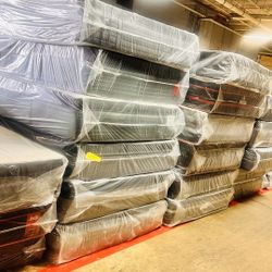 Queen Mattress ( Double Sides) & Box Spring - Delivery Available Everyday 