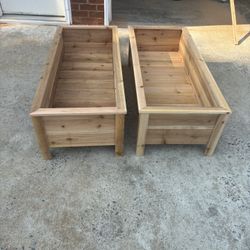 100% Cedar Planters 4 Feet Long By 18 Inches Wide