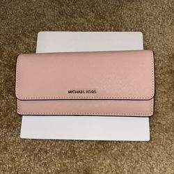Michael Kors Pink Card Wallet *Price Is Firm*
