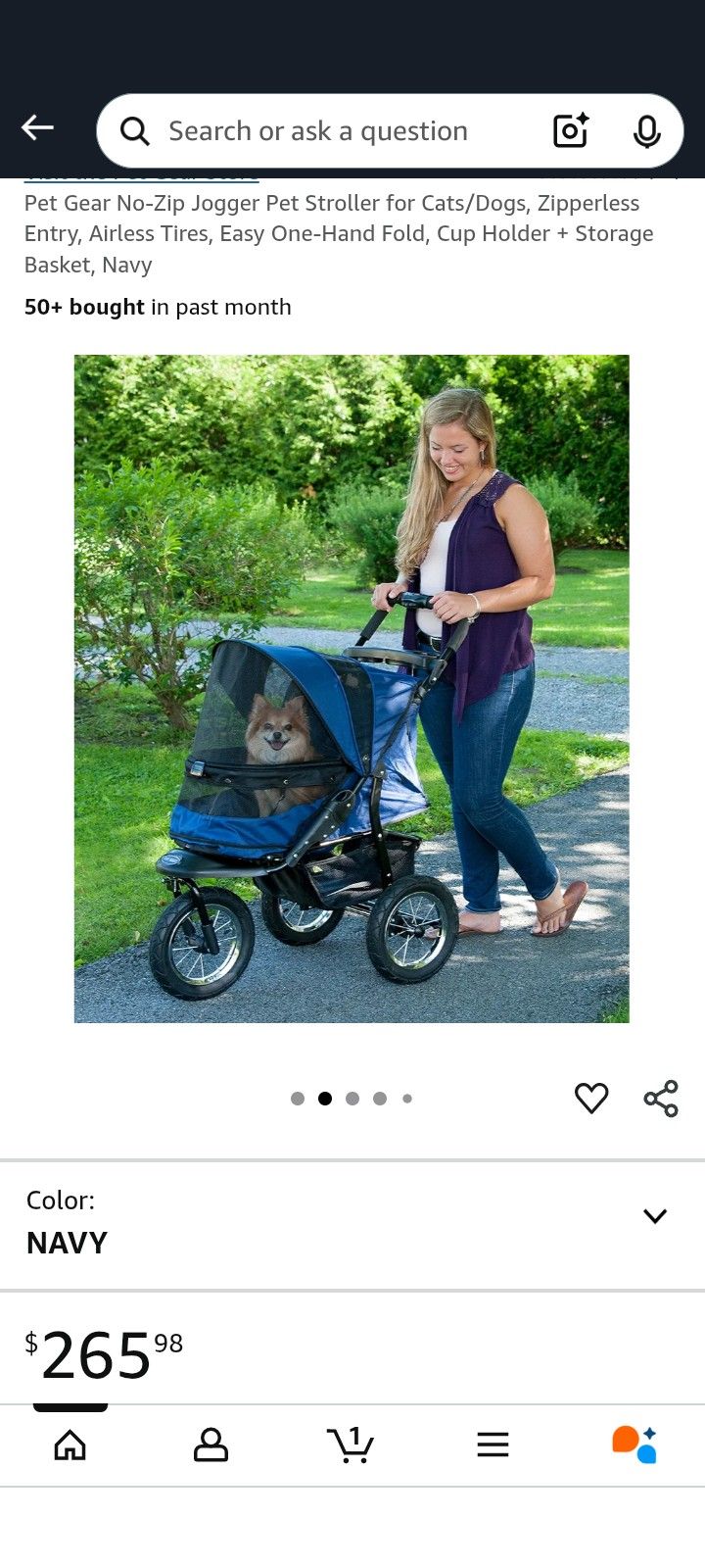 3739 Dog Stroller Jogger