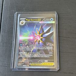 Pokemon Mega Starmie EX (230 HP – Full Art Ultra Rare)
