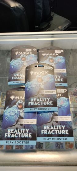 Magic: The Gathering Reality Fracture Play Booster Pack LOT OF 5 PACKS