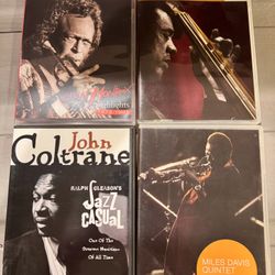 Jazz DVD bundle - Miles Davis, Charles Mingus, John Coltrane  4 DVD bundle - perfect stocking stuffer