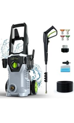 Pressure Washer, Power Washer with Foam Cannon High Pressure Washer for Cars, Fences, Patios, Decks, Patios and Driveway Powerwasher