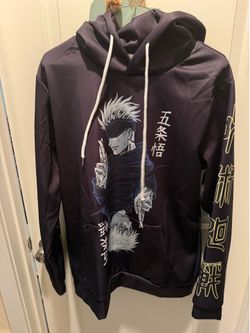 Gojo Satoru Hoodie Costume Cosplay Sweatshirt Sweater 3D Novelty Hooded Pullover for Men or  Women