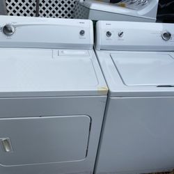 Kenmore Washer And Dryer Set Working Perfectly Fine 