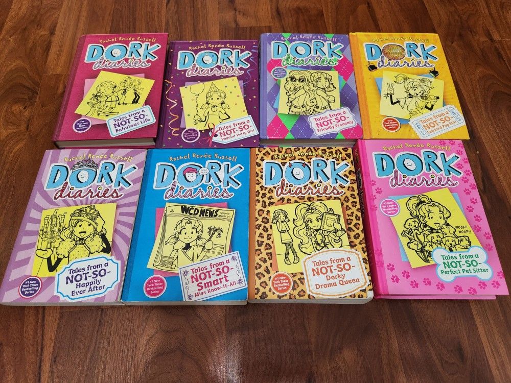 Dork Diaries Series 8 Books Total