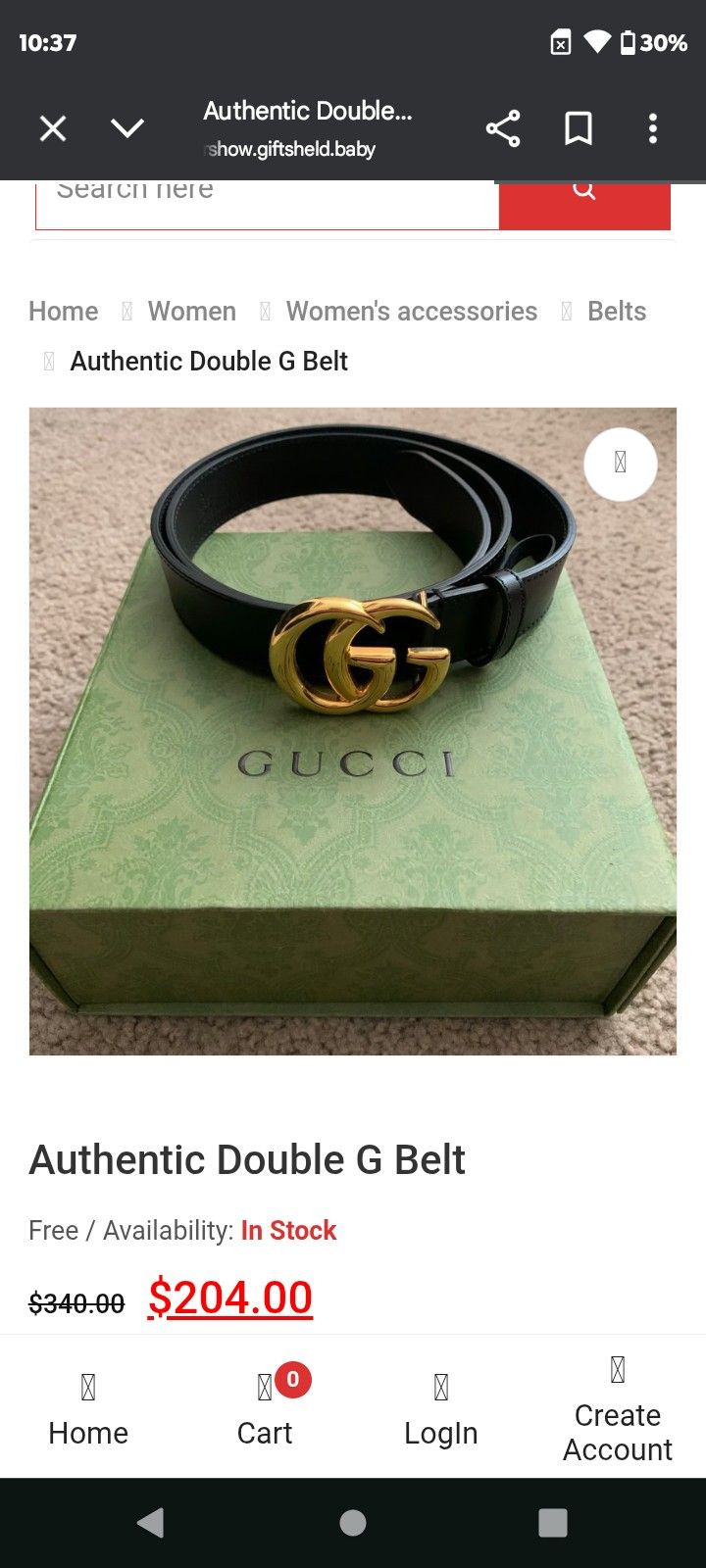 Gucci Belt