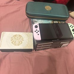 Nintendo Switch Oled Zelda Edition $260