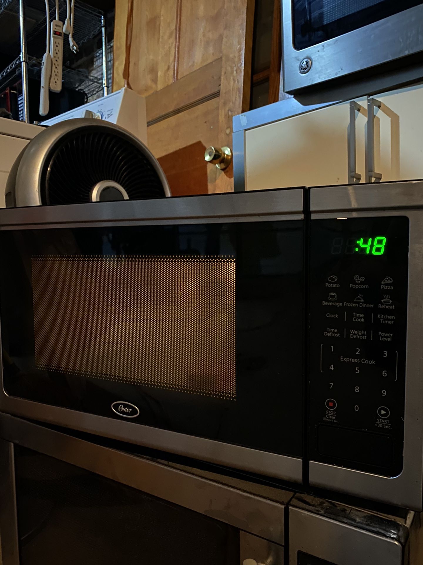 Oster Stainless Steel Microwave for Sale in Chicago, IL OfferUp