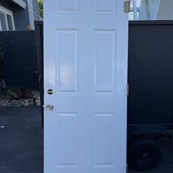 Exterior Door 31 3/4" X wide 79"h