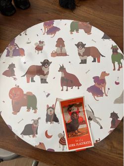 Corkboard Halloween Placemats