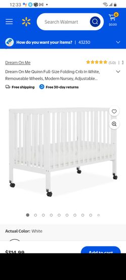New Baby 2 In 1 Crib