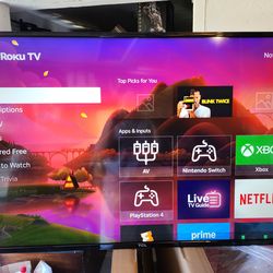 TCL 55-inch Class 4K UHD LED Smart Roku TV (Model 55S401)