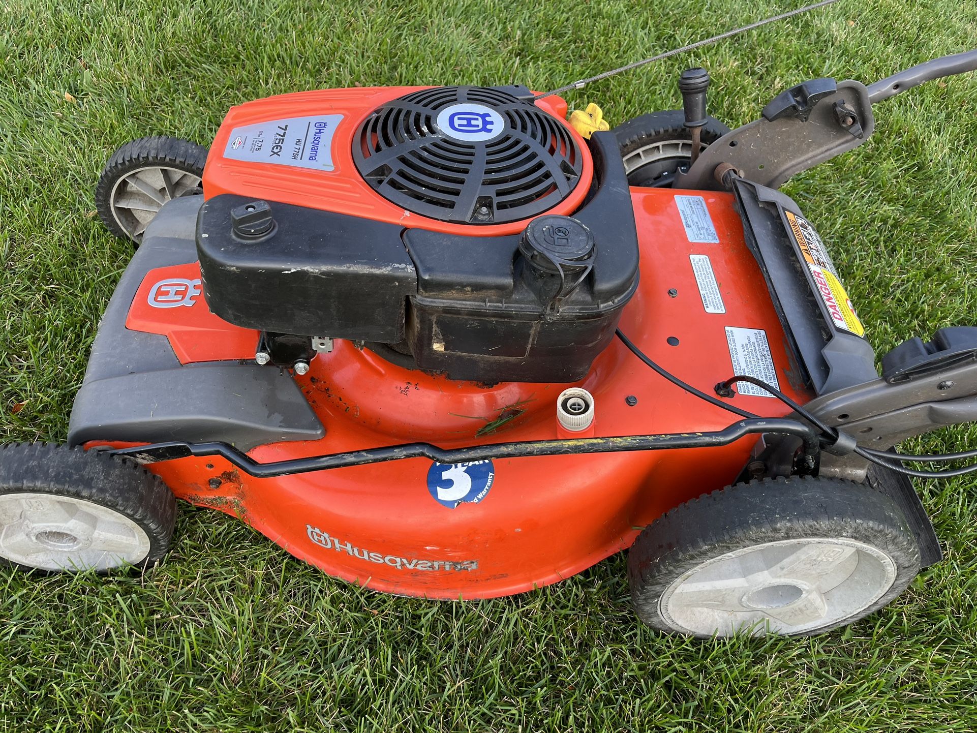 22” HUSQVARNA HU 775EX Series 175cc Gas Selfpropelled Mower for Sale