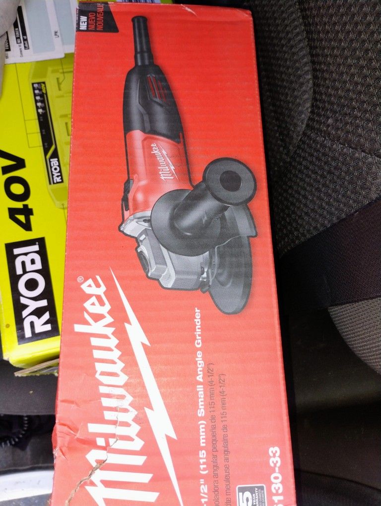 Milwaukee Angle Grinder