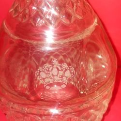 Bottle Glass Decanter 