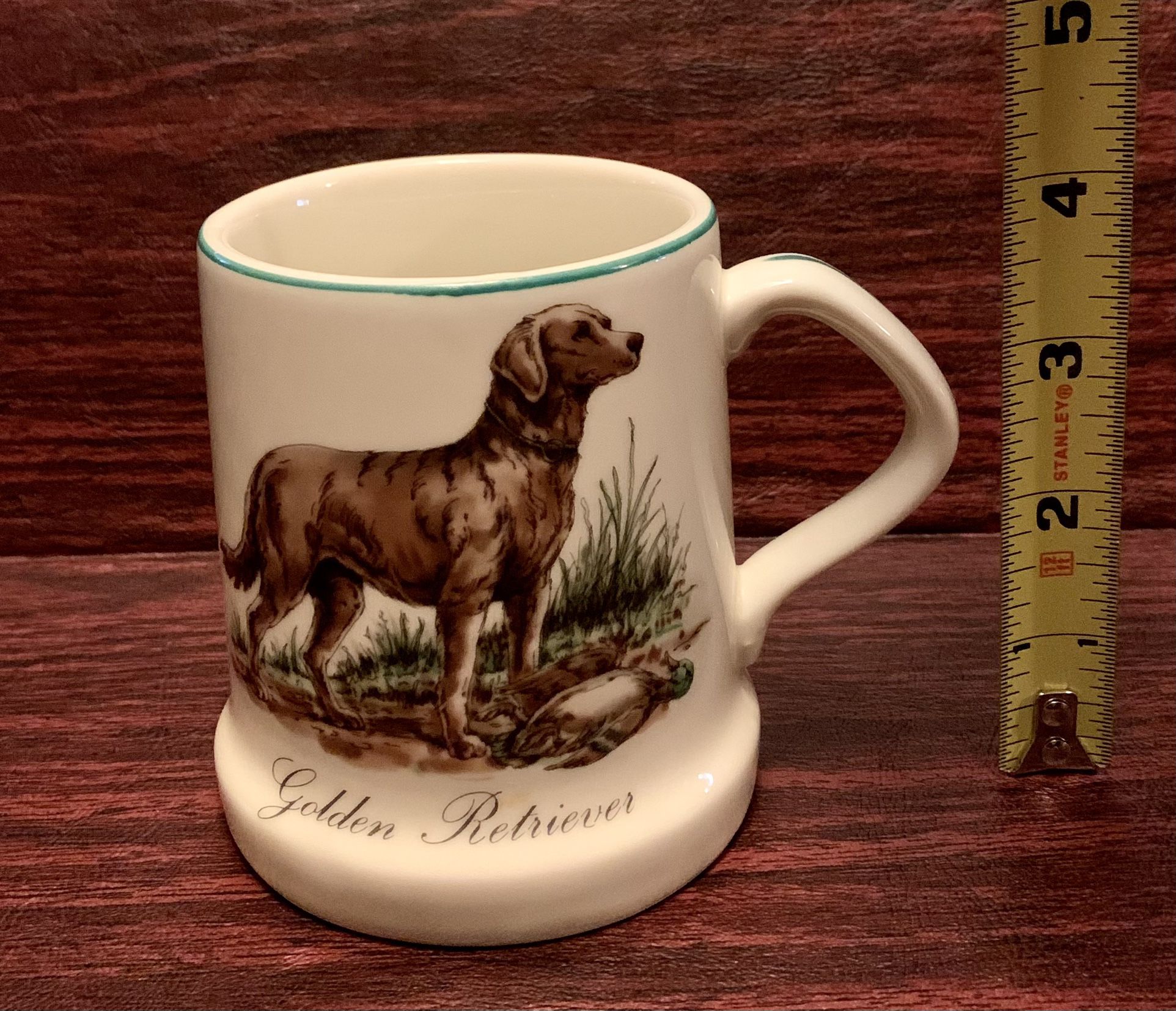 Golden Retriever Dog Hunting Ducks Vintage GHC Coffee Mug Tea Cup