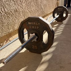 Bar and weights