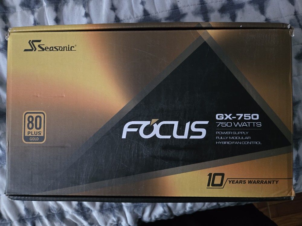 Seasonic FOCUS GX-750 750W 80+ Gold Full- Modular ATX Form Factor