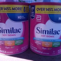 Similac Soy Isomil 30.8 Oz. (2 cans)