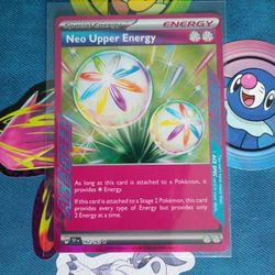 Neo Upper Energy Pokemon Card