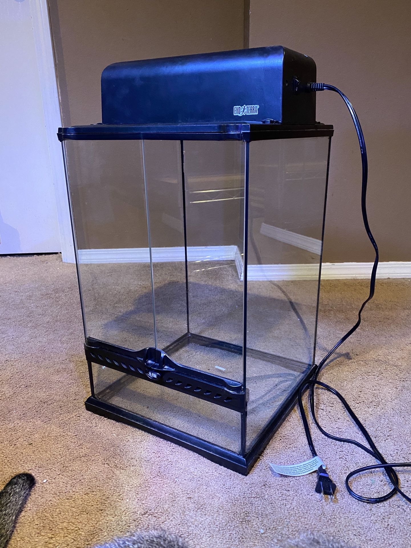 Exo Terra Terrarium - 12”x12”x18”