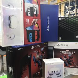 Ps5 Xbox X Nintendo Switch Oculus Quest3 New Pay $32 Down No Credit Needed