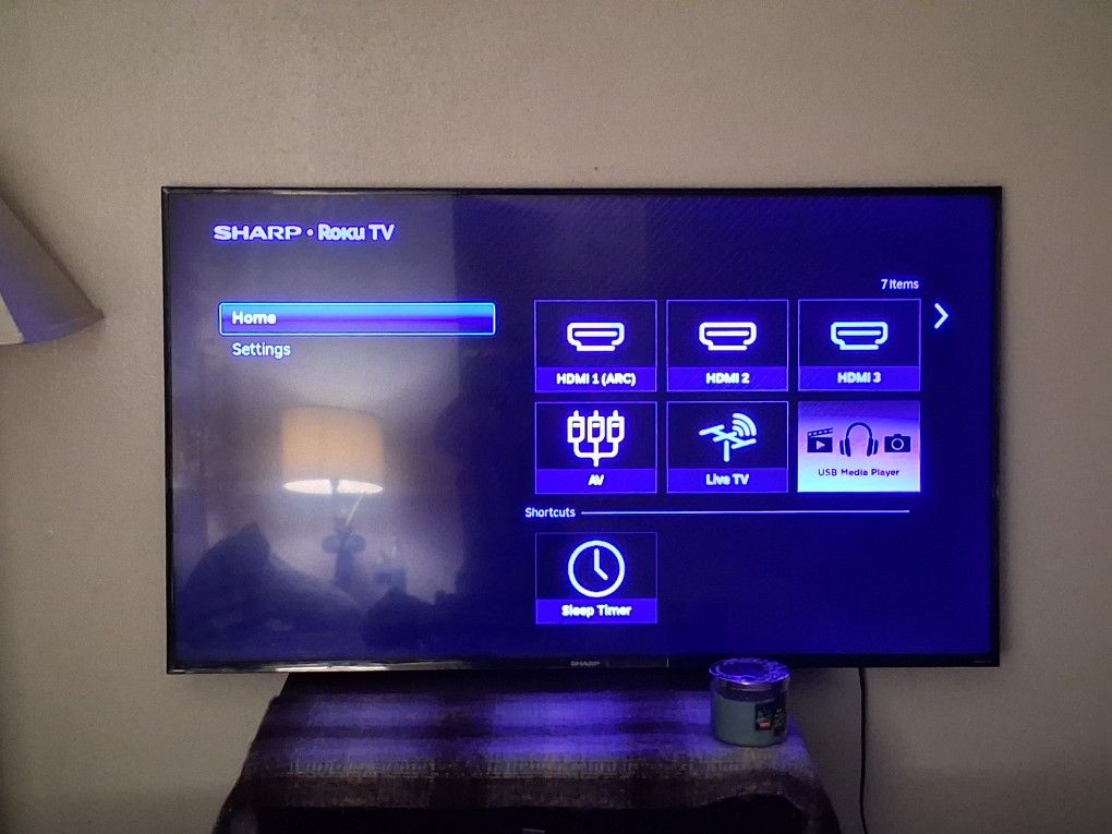 55 In Sharp Roku