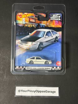 Hot Wheels - Boulevard #18 - Toyota AE86 Sprinter Trueno (GJR77)