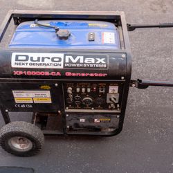 DuroMax XP10000E-CA Portable Generator — 10,000 Starting / 8,000 Running Watts