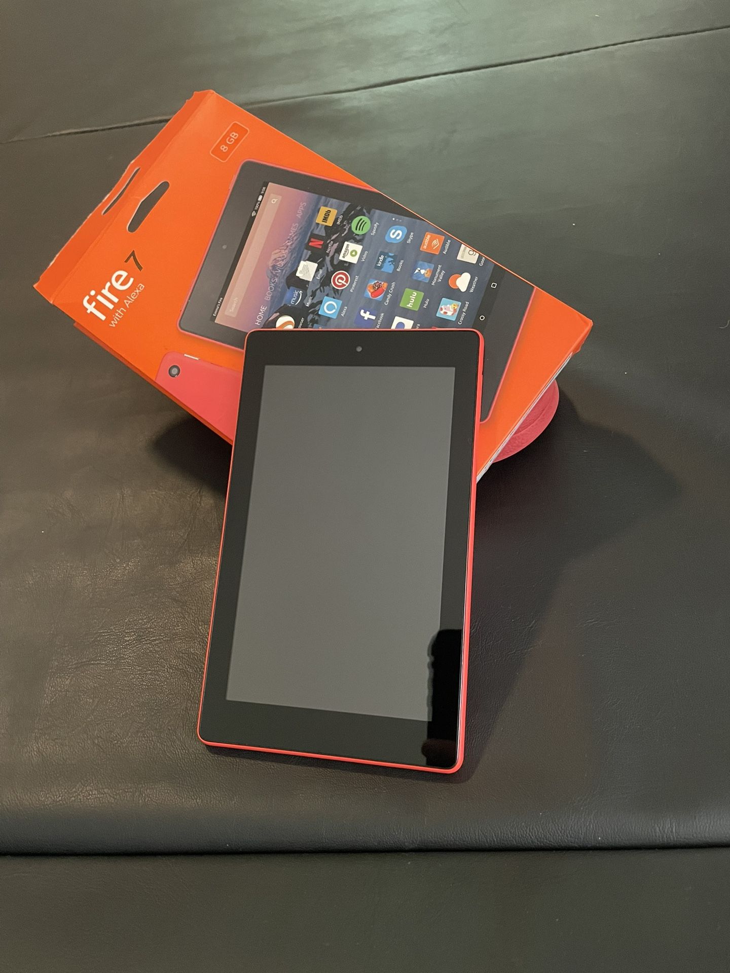 π₯ Amazon Fire 7 Tablet with Alexa β 8GB (Red)