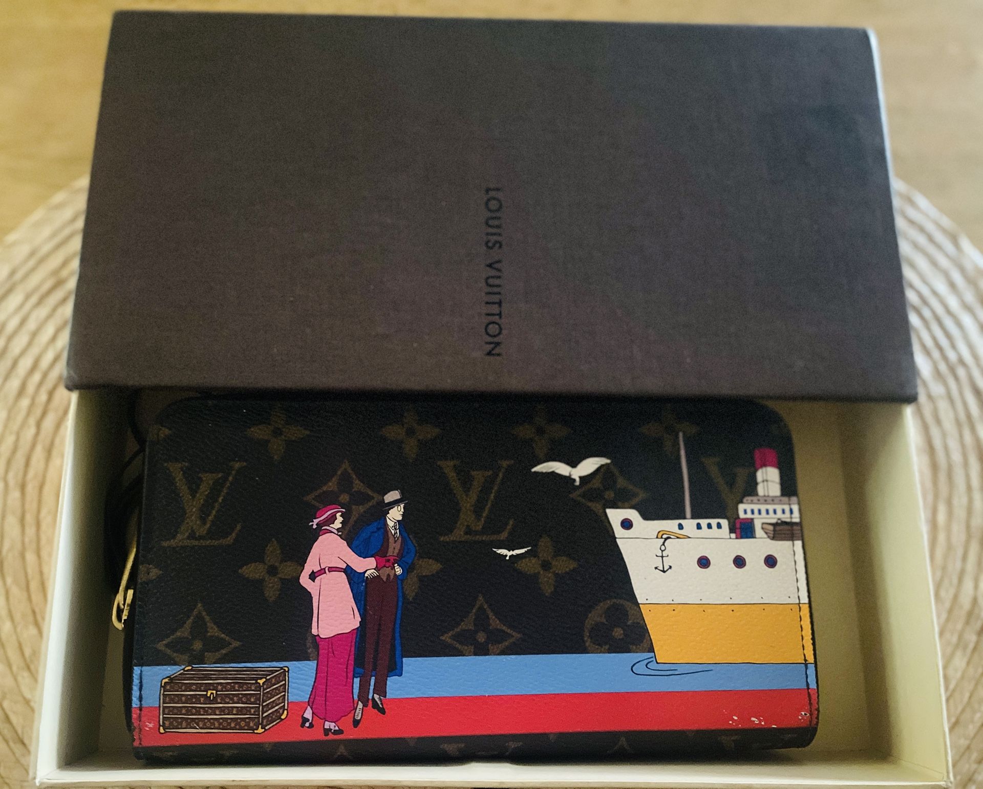 Louis Vuitton Limited Edition Zippy Wallet