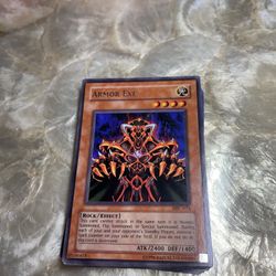 Armor Exe Yugioh Card Rare Foil