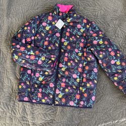 New Disney Alice In Wonderland Reversible Jacket , XS,M, Lg