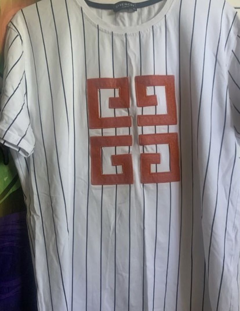 Givenchy Paris 4G Logo White Tee