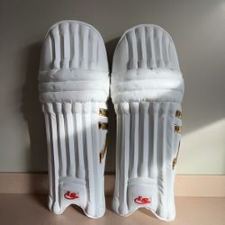 Cricket Batting Pads - White